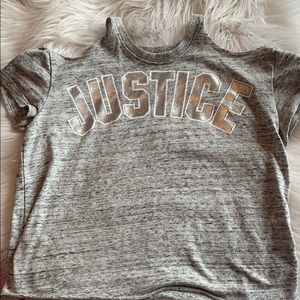 Open Shoulder Cute Tee